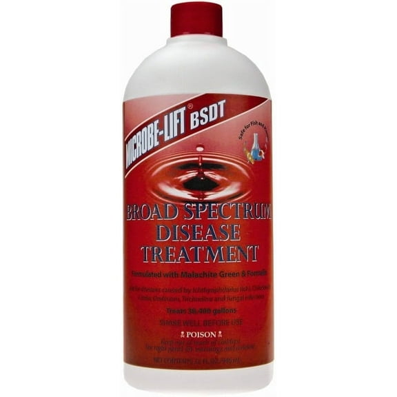 Microbe-Lift Broad Spectrum Disease Treatment [Aquarium Medications, Microbe-Lift, Aquarium Supplies] 32 oz