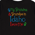 thumbnail image 4 of Inktastic Idaho Grandma Grandpa Loves Me Boys or Girls Long Sleeve Toddler T-Shirt, 4 of 5