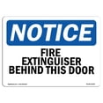 thumbnail image 1 of SignMission OS-NS-D-57-L-12595 Panneau de Signalisation - Extincteur derrière Cette Porte, 1 of 1