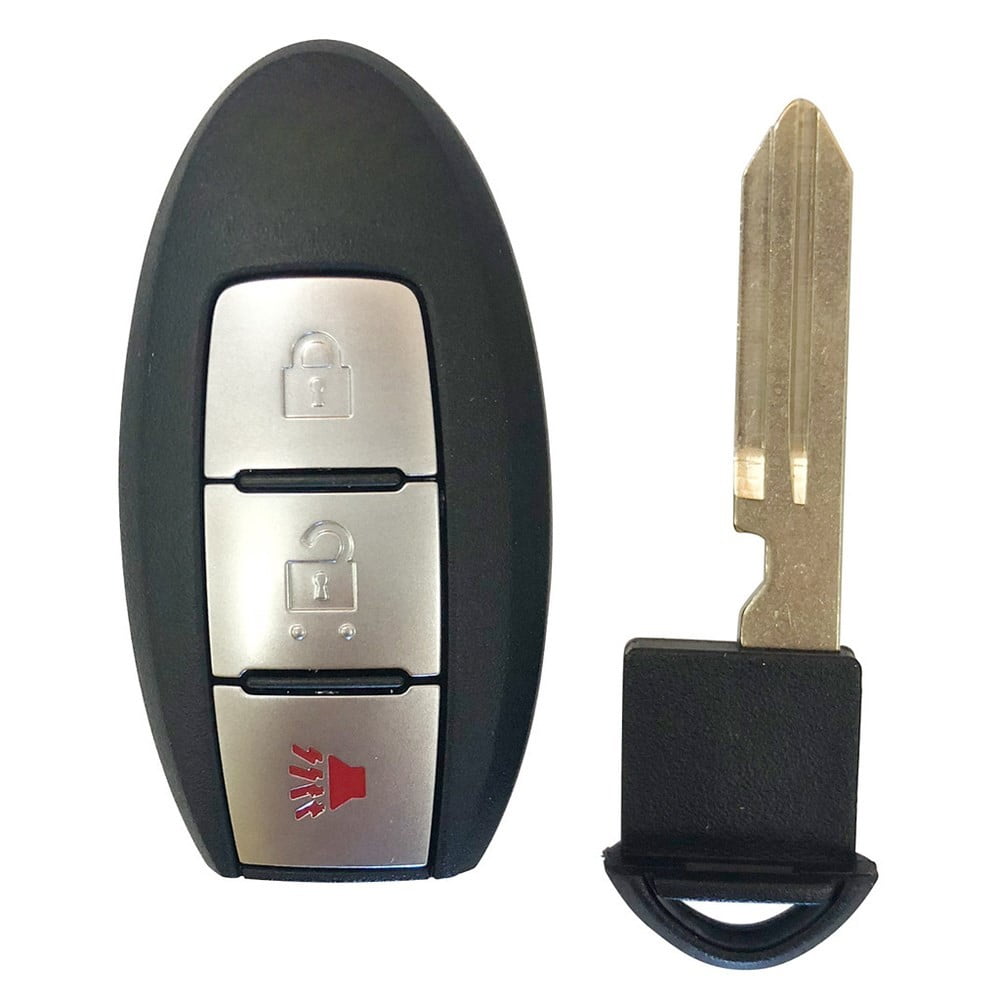 Keyless Entry Remote Key & Uncut Chip Ignition Key For Nissan Pathfinder Rogue 