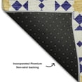 thumbnail image 6 of Dalyn Rugs Premium Machine Washable Mayfield AMF734 Navy 1'8" x 2'6" Rug, 6 of 6