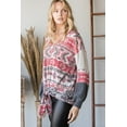 thumbnail image 3 of Beautiful Aztec Print Long Sleeve Sweater, 3 of 5