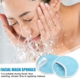 thumbnail image 2 of 4 Esponjas de Lavado Facial Unique Bargains Exfoliante Facial Reutilizable Azul, 2 of 7