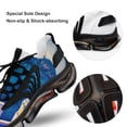 thumbnail image 7 of Oil Painting Greece Island On Canvas Walking Shoes for Men Woman Lightweight Tennis Fashion Elastic Sports Shoes Cushion Basketball Shoes, 7 of 7