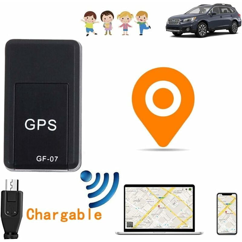 Mini rastreador GPS, rastreador GPS portátil en tiempo real con espera ...