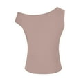 thumbnail image 6 of Posijego Short Sleeve Shirts for Women off Shoulder Tee Slim Going out Cropped Tops Trendy Clothes, 6 of 7