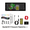 6.8" Single, variant on 16x32 Flexible LED Sign, Bluetooth App Controlled Scrolling Light Panel, 6.8in Mini Display for Car Windshield Truck Party Gift, USB 5V