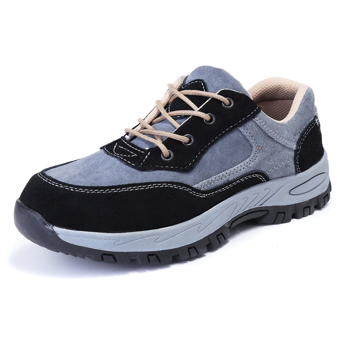Men Breathable Safety Shoes Steel Toe Caps Protective Footwear Outdoor ...
