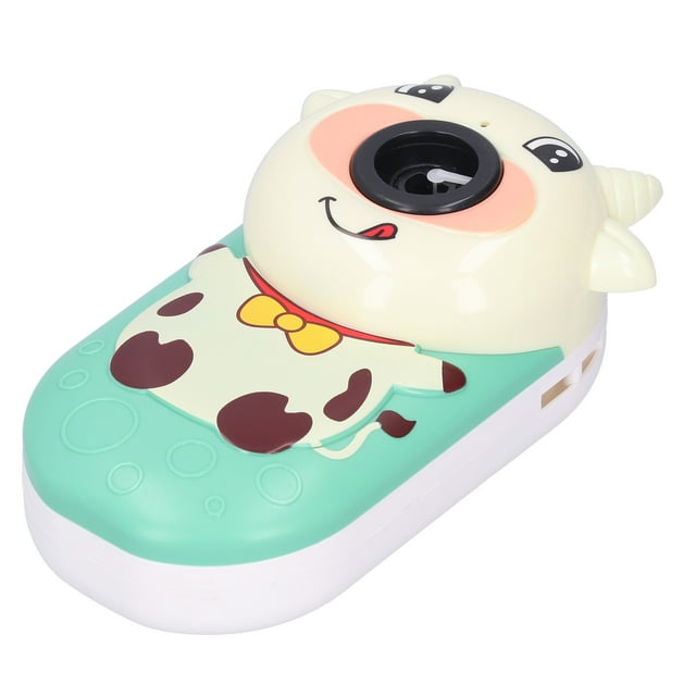 Máquina de jabón, tipo vaca, a prueba de fugas, juguetes de burbujas para niños, máquina de burbujas, juguetes muy recomendados