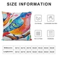 thumbnail image 5 of SHANXI Throw Linen Decorative Square Pillowcase Soft Solid for Sitting Room Sofa Bedroom Car Outdoor Hotel 20x20in, 5 of 5