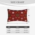 thumbnail image 6 of Bixox Merry Christmas Printed Pillow Protector,Super Soft Ideal for Home,Guests,Rentals - 16"x24", 6 of 8