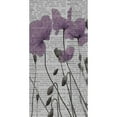 thumbnail image 3 of Phillip, Jamie 14x24 Black Modern Framed Museum Art Print Titled - Floral Trend, 3 of 5
