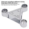 thumbnail image 4 of 3 Lens Loupe, 10X 15X 30X Clear Magnification Effect Loupe Magnifier Non Dispersion With Storage Bag For Jewelry Identification For Jewelers, 4 of 8