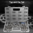 thumbnail image 1 of HLONK 40pcs Tap And Die Set  M3-M12 Screw Nut Tap And Die Set  Hand Tools With Wrenches Pitch Gauge  Threading Tool Set For Cutting External And Internal Threads Machining With Adjustable, 1 of 5
