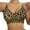 Beige, variant on Sports Bras For Women Leopard Print Wireless Bra - Full Coverage Supportive Comfortable Bralette Nylon & Spandex L Womens Bras