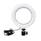 thumbnail image 2 of Anillo de luz para Selfie de 6 pulgadas con soporte, iluminación para videoconferencia, luz para cámara web con 3 modos de luz y 10 niveles de brillo, para computadora portátil, maquillaje Adepaton 2035758, 2 of 9