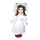 thumbnail image 2 of Figura de Niña de , Colección de Muñecas, Regalo de Cumpleaños Infantil, Bonita Decoración de Mesa Hecha a Mano de 40 Cm para Estantería de S Blanco puro, 2 of 10