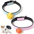 thumbnail image 1 of Pet Collars Simple Adjustable 2PCS Unique Dog Collars Cat Collars for Small Pets, 1 of 10