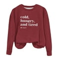 thumbnail image 6 of Cethrio Girls Sweatshirts Printed Pullover Spring Red Tops Size 1-2 Years, 6 of 6