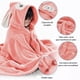 thumbnail image 4 of SAYCHEESE Toalla de Baño con Capucha – Toalla para Playa o Alberca, Bata de Baño Ultra Suave y Absorbente de Algodón 85 x 150 cm para Niños y Niñas (Conejo), 4 of 5