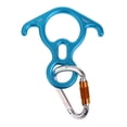 thumbnail image 3 of Descensor Figura 8 Sunnimix 50KN Mosquetón D 25KN Escalada Azul, 3 of 8