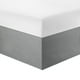 thumbnail image 5 of Faldón para cama de hotel perfecl Resistente a Arrugas 15 Pulgadas Falda de cama plisada de hotel, 5 of 8
