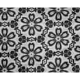 thumbnail image 5 of oneOone Polyester Lycra Dark Gray Fabric Florals Sewing Fabric By The Yard Printed Diy Clothing Sewing Supplies 56 Inch Wide, 5 of 6
