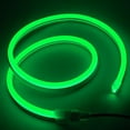 thumbnail image 3 of Novelty Lights LED Neon Flex Rope Light Spool, Green, 150', Custom Cuttable, 5/8" Diameter,  120 Volt, 3 of 4
