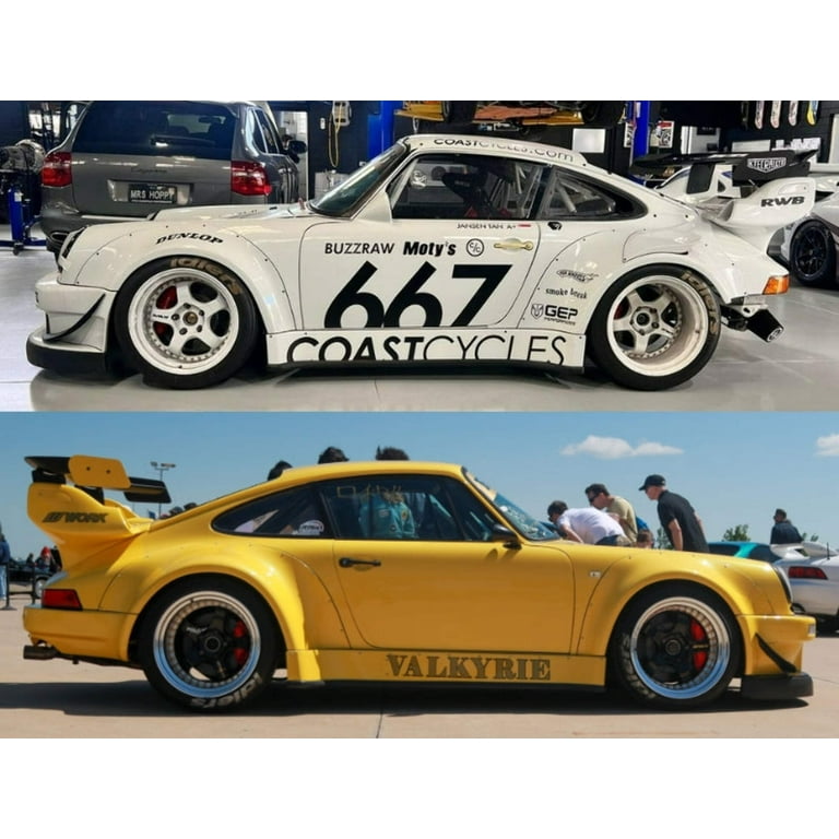 1/64 Star Model ポルシェ RWB 930 GT 黄色 Star Model Porsche 911 930 RWB Valkyrie GT Wing Yellow 1:64