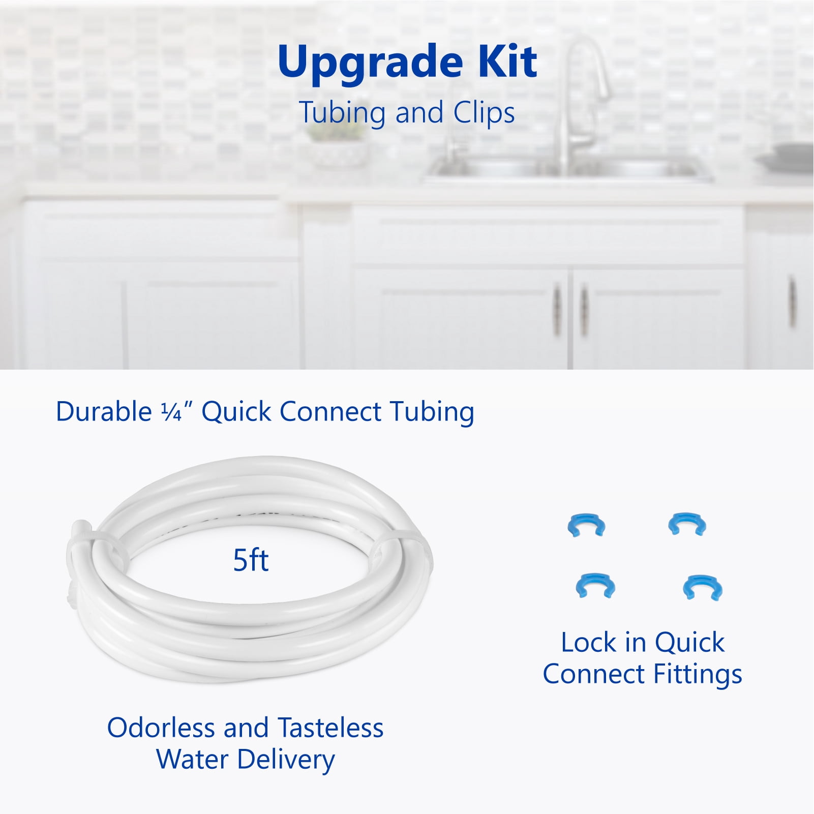 Express Water Filter Upgrade Add-on Kit for Under-sink Reverse Osmosis Water Filter System (PRTUPKIT14)