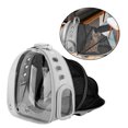 thumbnail image 4 of Esquirla Porte-Chat Respirant Extensible Transparent Pliable Capsule Spatiale Sac à Dos Sac à Dos Gris, 4 of 6