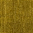 thumbnail image 1 of Ahgly Company Machine Washable Indoor Square Abstract Yellow Modern Area Rugs, 8' Square, 1 of 4