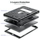 thumbnail image 5 of Funda SIBEITU para iPad 9.ª generación de 10.2 pulgadas 2021 con soporte para lápices, 5 of 8