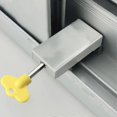 thumbnail image 1 of Tope de cerradura de guillotina corrediza para puerta y ventana, cerraduras para gabinetes, limitador de herrajes, bloqueo de ventana, bloqueo de pantalla, herramientas para niños, 1 of 2