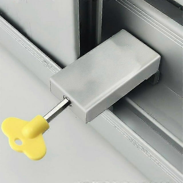 Tope de cerradura de guillotina corrediza para puerta y ventana, cerraduras para gabinetes, limitador de herrajes, bloqueo de ventana, bloqueo de pantalla, herramientas para niños