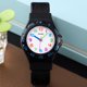 thumbnail image 4 of Reloj de cuarzo con esfera redonda para niños, reloj de pulsera impermeable informal deportivo para niños Gilrs, correa ajustable Inevent EL4553-03, 4 of 6