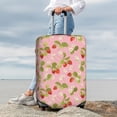 thumbnail image 7 of Disketp Strawberry Floral Elastic Travel Luggage Cover Travel Suitcase Protective Cover For Trunk Case Apply To 18''-32'' Suitcase Cover (Luggage not included)-X-Large, 7 of 7