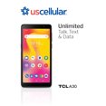 thumbnail image 4 of UScellular TCL A30, 32GB, Black, Prepaid Smartphone, 4 of 4