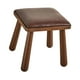 thumbnail image 2 of Reposapiés para sofá, taburete pequeño para pies, taburete para debajo del escritorio, cambio de zapatos para el hogar, sala de juegos, sofá, puerta, Estilo B, 2 of 10