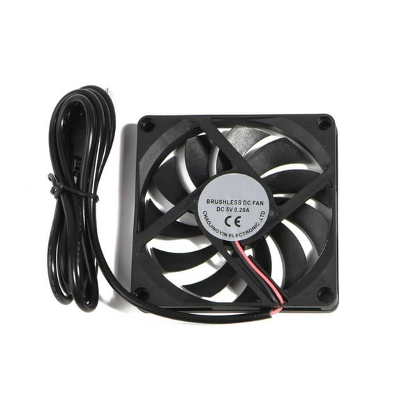 80mm Fan 8010 8015 8025 DC 5V USB Connector Quiet Cooling Fan for DIY Cooling Router Game TV Box Power Supply