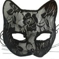 thumbnail image 1 of Masques pour les Yeux en Dentelle Renard Chat Outil de Jeu de Rôle, 1 of 3