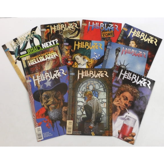 DC's Vertigo Comics - John Constantine Hellblazer Value Bundle 10-Pack of Comic Books