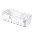 thumbnail image 2 of Vrorvz Fridge Organization Storage Bins Food Storage Containers with Lids for Kitchen Refrigerator Keeps Fruits Vegetables Fresh Built in Stacking Space Storage Organizer, 2 of 7