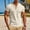 c01Beige, variant on Mens Retro Lace Up Cotton Linen-Like Versatile Breathable Lightweight Shirts for Beach Summer Hippie Boho Fashion T-Shirt Beige S