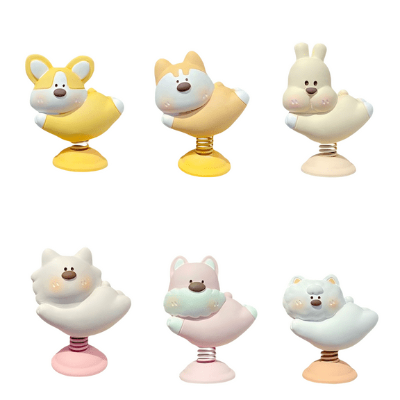 Wobbling Puppy Collectible Figurine,Blind Box Puppy ,Suitable for Dashboard Ornaments, Desktop Ornaments，Gift for Boys and Girls （A random one）