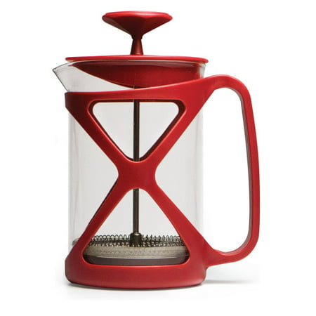 Primula Tempo 6 Cup Coffee French Press - Red