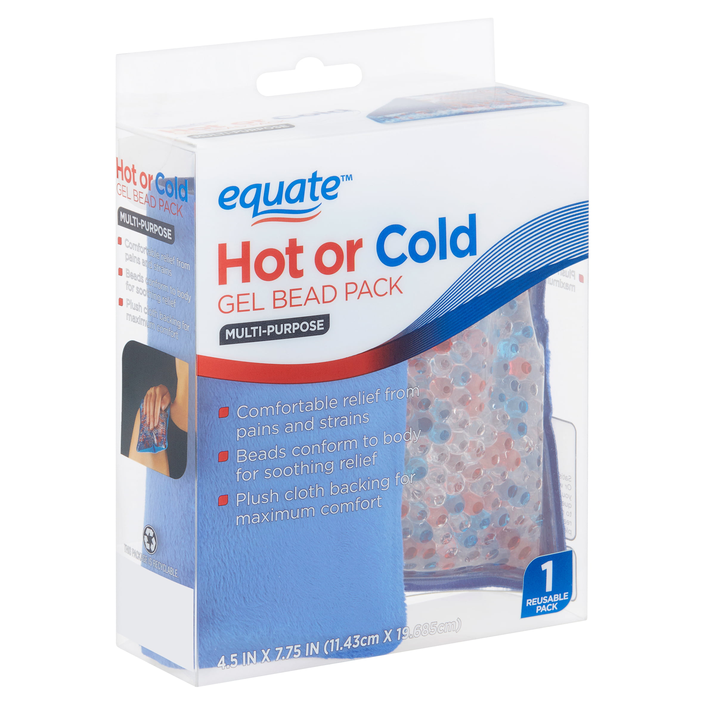 Equate Multi-Purpose Hot or Cold Gel Bead Pack