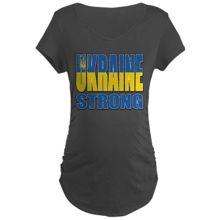 

CafePress - Ukraine Strong Women s Maternity T Shirt - Maternity Dark T-Shirt