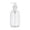 Clear, variant on Fareti 300ml Plastic Hand Soap Dispenser Bottle, Refillable Shower Gel Pump for Bathroom Kitchen, Multi Purpose Lotion Shampoo Container, Leakproof, 16.5 cm