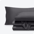 thumbnail image 1 of Juego de Sábanas TENCEL™ Bare Home Lyocell Derivado Del Eucalipto Split King Gris Hierro Forjado, 1 of 8